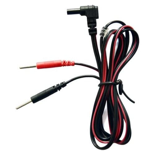 100pcs Electrode Lead Wires Jack 2.35mm Shielded Plug 2.0mm Replacement Cables for massager TENS Unit 7000 TENS E-Stim