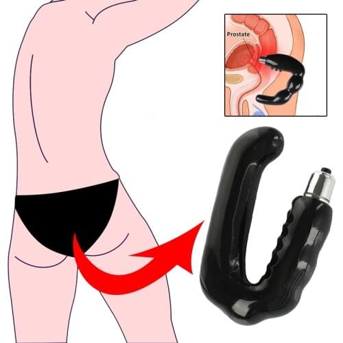 Vibrating Prostate Massager Men Anal Plug Waterproof with Powerful Motors Stimulation Patterns Butt Plug Anus Silicone Sex Toys