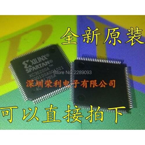 Free Shipping! New Origianl XC3S200A-4VQG100C XC3S200A IC FPGA 68 I/O TQFP-100