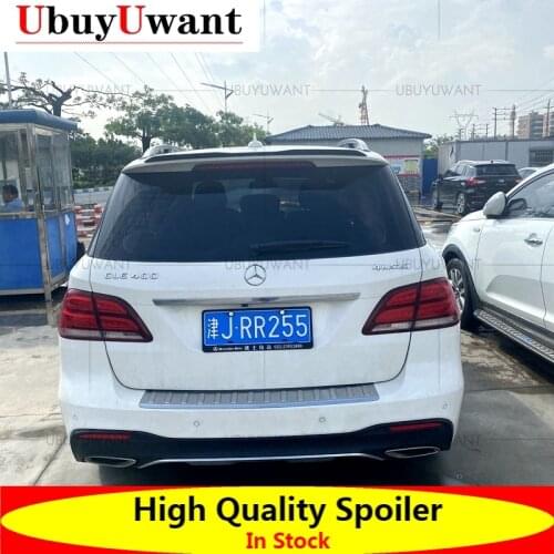 For Mercedes-Benz GLE Grade ML-Class W166 GLE350 400 ML350 400 Rear Roof Lip Spoiler Universal Hatchback Car Tail Wing 2014-2018