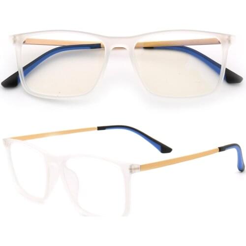 Men Square Eyeglass Frame Women Optical Glasses Frame Rectangle TR90 Eyewear Vintage Lightweight Classic Spectacles Prescription