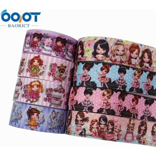 L-20817-834,1"(25mm),10yards Cartoon series grosgrain ribbons,bow cap accessories party Gift wrap DIY handmade materials