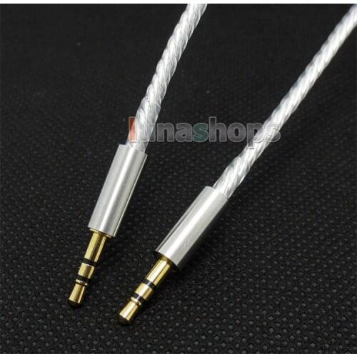 LN004352 1.5m Silver Plated OCC Upgrade Talkback Cable for Turtle Beach X11 DX11 PX21 X12 PX3 DPX21 XL1 headphone