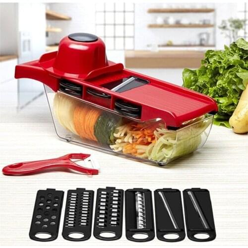 Vegetable Cutter Slicer Shredder Mandoline Slicer Potato Peeler Carrot Cheese Grater Vegetable Slicer Kitchen Gadget Accessories