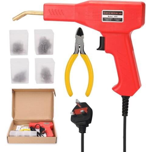 Handy Plastics Welders Garage Tools Hot Staplers Machine Staple PVC Repairing Machine Car Bumpers Repairing Stapler Welding Tool