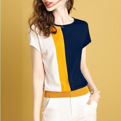 TaoYione Women's Knitted T-shirts