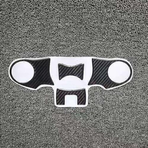 3D motorcycle Carbon-look Upper Triple Yoke Cover Protector Decal sticker Case for HONDA NC700 NC700X 2012-2020 2013 2014 2015