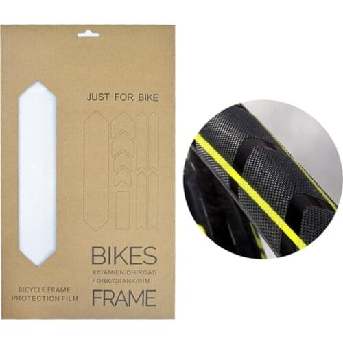 Bicycle Frame Protector Stickers Scratch-Resistant Sticker Kit Bike Frame Guard Cover For Road Mountain Bicycle