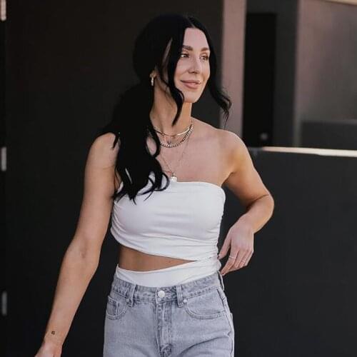 Women Sexy Bodysuits For Summer 2021, One Shoulder Outfits Casual Sleeveless Solid Color Cut Out Leotard Tops Romper