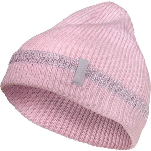 Pie*re robert Women Merino Wool Beanie Hat Winter Girl Merino Wool Ribbed Cuff Knit Beanie Hat Thermal Warm Cap Knit Sports Cap