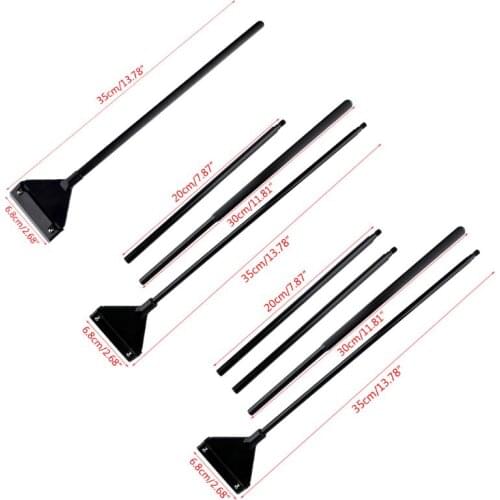 1Set Aluminum Alloy Aquarium Algae Cutter Fish Tank Scraper Cleaner Removal Tool M68E