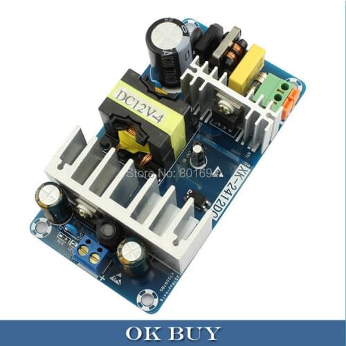 100W AC 85-265V 110V/220V To DC 12V 8A Industrial Switching Power Supply Board 50/60Hz