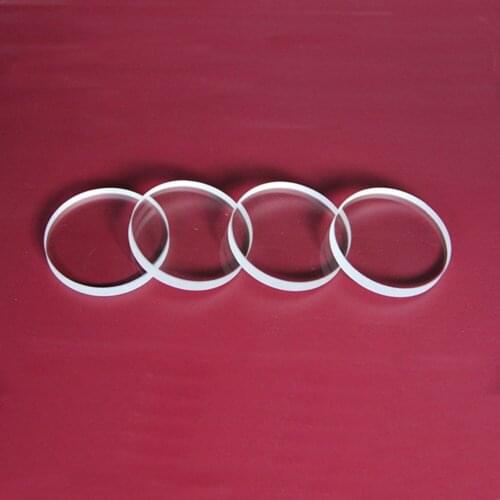 2PCS 40 ~ 70mm Armoured Tempering Toughened Glass Stalinite Plat Lens Tempered Glass Lenses Boiler Windows Lentes