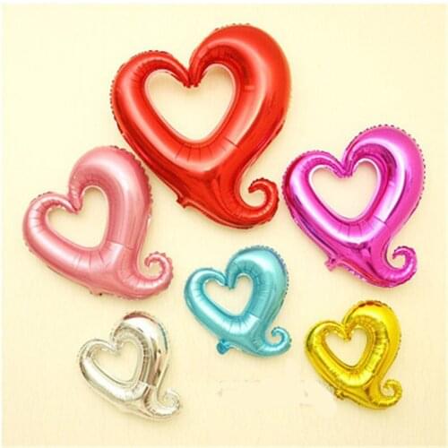 32 Inch Aluminum Film Hook Up Helium Balloon Holiday Party Wedding Decoration Arrangement Balloon Supplies