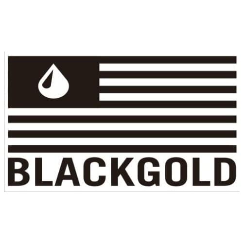 90x150cm usa stipe flag banner and with Water Drop Black gold banner flag