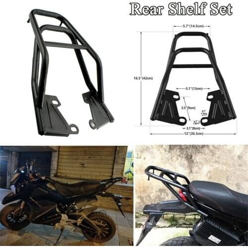 Motorcycle Rear Tail Luggage Rack Shelf Tool Box Case Mounting Bracket S-Eat Extension for M3 M5
