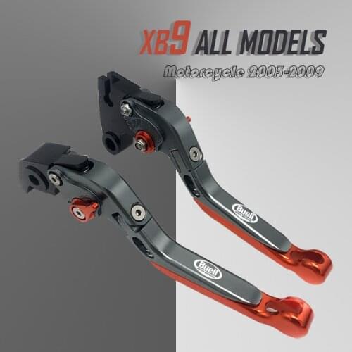 For Buell XB9 all models 2003 2004 2005 2006 2007 2008 2009 Motorcycle CNC Adjustable Folding Extendable Brake Clutch Levers