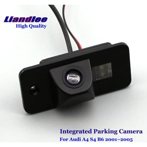 Integrated Special Reverse Camera For Audi A4 S4/B6 2001-2005 Car GPS Navigation Camera HD SONY CCD CHIP Parking NTSC TV system
