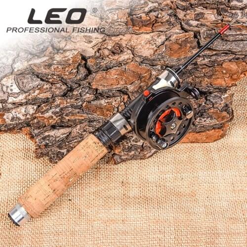 Leo Spinning Fishing Rod and Reel Combos Portable Telescopic Fishing Pole Spinning reels for Travel Saltwater Freshwater Fishing