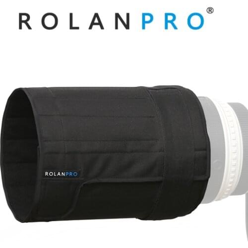 ROLANPRO Lens Hood Telephoto Lens Folding Hood for Canon Nikon Sigma Tamron 500 mm f/4 DSLR (M) Fold Lens Hood