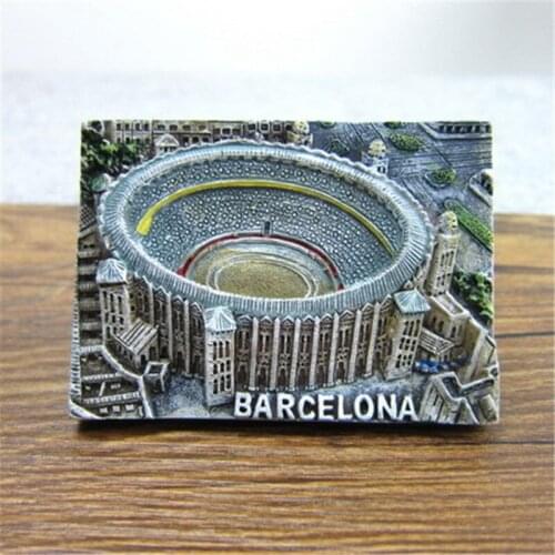Refrigerator Magnetic Stickers La Monumental de Barcelona Spain Tourist Souvenir Fridge Magnets