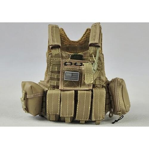 1/6 Scale US Navy Male Tactical Chest Hanging Bulletproof Vest Men Soldier Body Armor For 12" Action Figure Body Accessories