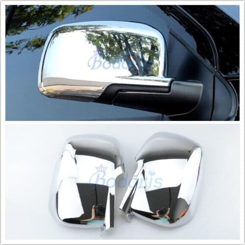 For Dodge Journey JUCV Fiat Freemont 2011-2018 Highlight Door Mirror Overlay Rear View Cover Chrome Car Styling Accessories