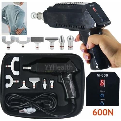 2021 New Adjustable Chiropractic Electric Correction Gun Intensity Therapy Instrument 600N Top Quality Correction Massager Gun