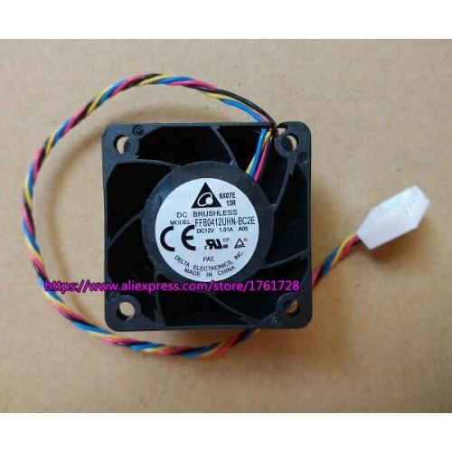 Brand new Delta FFB0412UHN 4028 4cm fan 12V 1.01A FFB0412UHN-BC2E booster fan servo fan 4wires