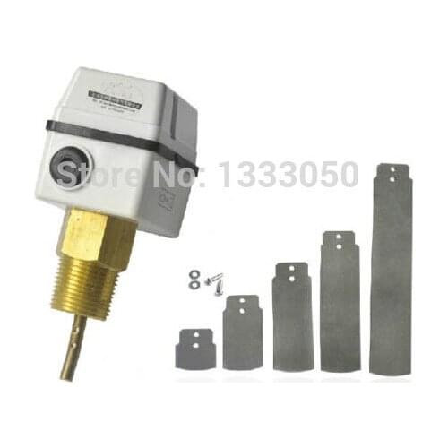 Free Shipping 1" Water/Paddle Flow Control Switch White 125V 15A 250V 7.5A BSPP SPDT HFS-25