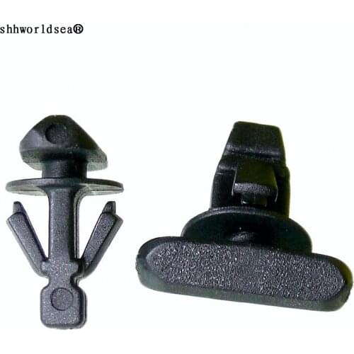 Shhworldsea auto plastic clips and fastener Rear door waterproof sealing strip for honda