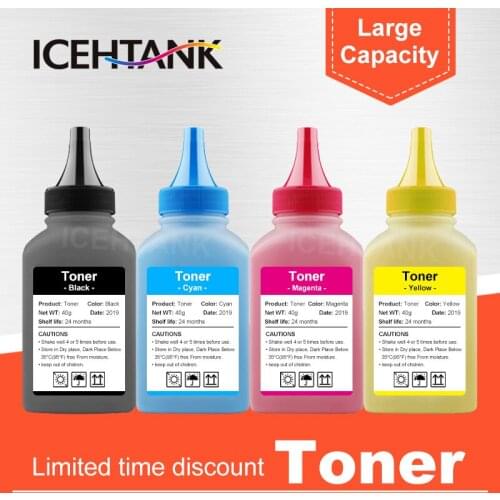 ICEHTANK 4 Color Toner Powder For HP 201a CF400a-CF403a Laserjet MFP M277dw M277 M277n Pro M252dw M252 M252n Laser Printer 160g