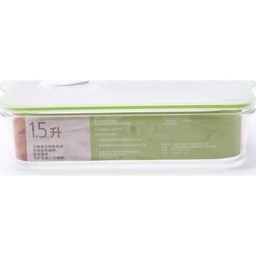 Vacuum Sealed Food Storage Containers with Leak-Proof Lids Vacuum Storage Box Refrigerator Storage Box Food Family Storage Box