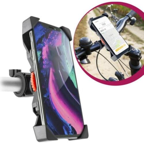 Vertical Phone Stand 360 Degree Rotatable Universal Bicycle Mount Holder Handlebar Mobile Phone Smartphone Stand