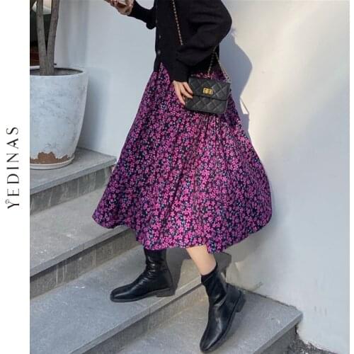Yedinas Women's Leather Skirts