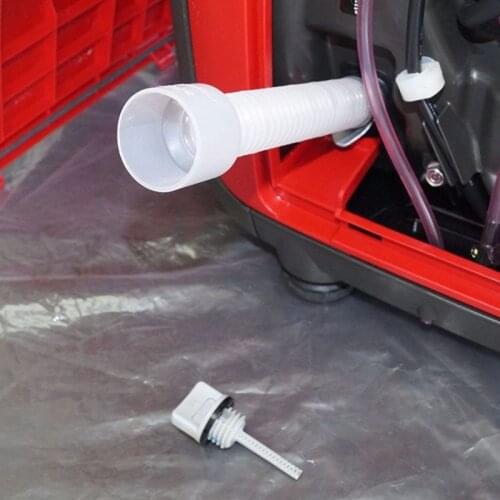 1pc Motocycle Flexible Oil Change Funnel Gasoline Engine Oil Change Folding Hose For Honda Generator