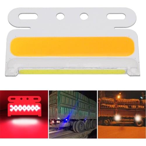 10Pcs/set Truck COB Side Light Car Accessories Signal Lamp 24V 42 LED Super Bright LED Turning Lights