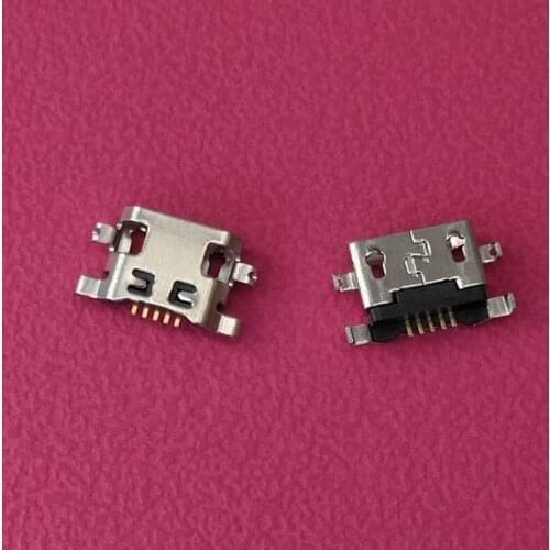 100pcs For Alcatel OT4033 4033 7040n OT7040,OT6012 6012 6035 G7 Micro USB JACK Charge Charging Connector Plug Dock Socket Port