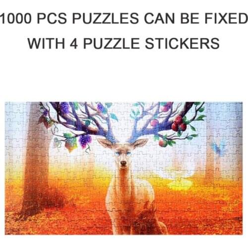 4/10/20pcs Puzzle Protective Film Peel Large Glue Sheets Transparent Adhesive Backing Game