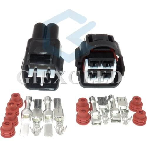 4 Pin 7283-7041-30 7283-7041-40 Auto Headlight Light Socket Oxygen Plug Fan Sockets Connector For Ford Toyota