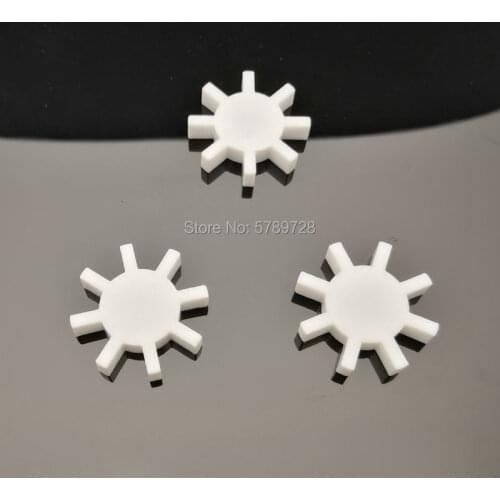 5pcs/lot Lab PTFE octagonal magnetic stirrer F4 mixer PTFE stir bars for laboratory equipment