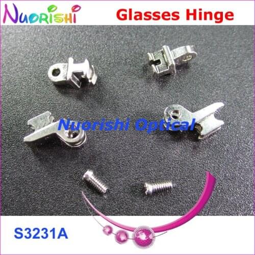 500sets or 1000pcs Quality Glasses Eyewear Spectacle Eyeglasses Eyewear Hinge Screws S3231A S3231B Free Shipping
