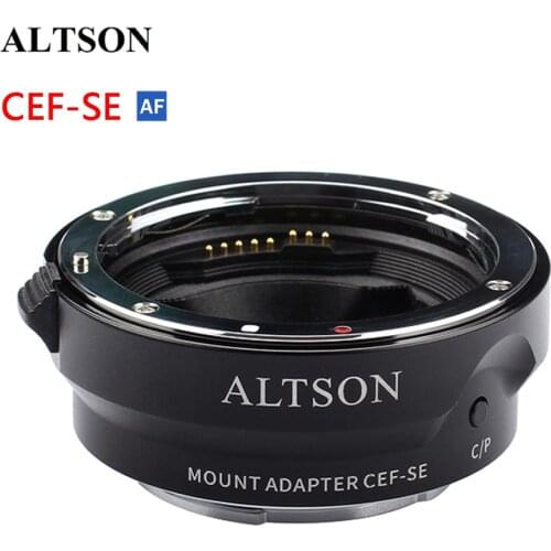 ALTSON CEF-SE Auto Focus Lens Adapter Ring High Speed Anti-Shake Adapters For Canon EF EF-S Lens To Sony E Cameras A6000 A9 A7II