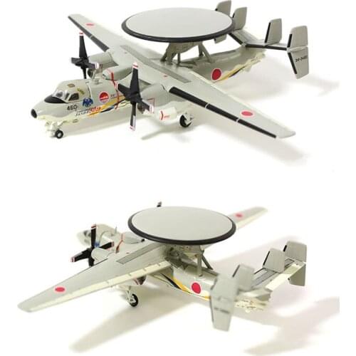 Diecast 1/200 Scale E-2C 601SQ 54-3460 Early Warning Aircraft JASDF 50th Toy for Collectible Souvenir Display Airplane Gift
