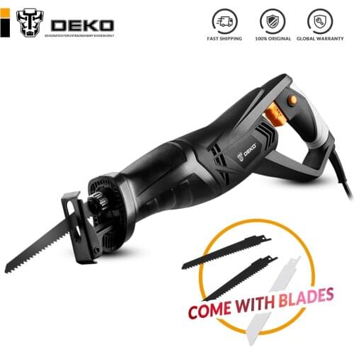 DEKO DKRS01 AC Multifunction Electric Reciprocating Saw Wood Metal Saws Cutting Tool Power Tool