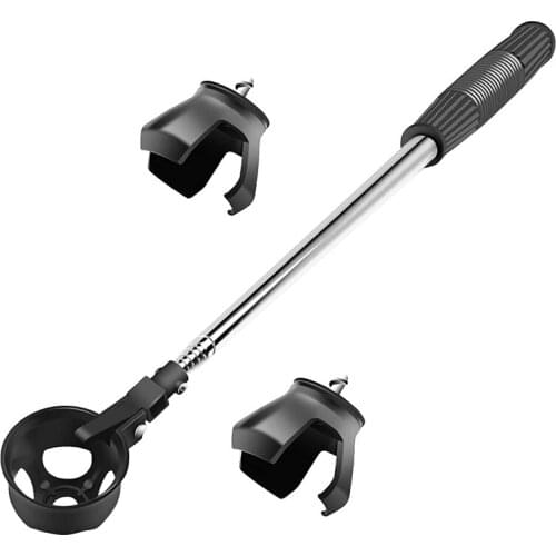 Golf Ball Retriever with 2 Golf Ball Grabbers Extendable Golf Ball Retriever Telescopic for Gift for Golf Lovers