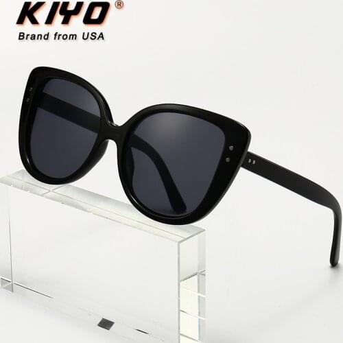 KIYO Brand 2021 New Women Men Cat Eye Sunglasses PC Fashion Sun Glasses High Quality UV400 Sport Eyewear 1742