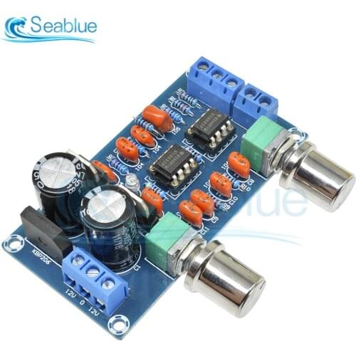 NEW AC 9V-15V NE5532 Low Pass Filter Board Subwoofer Volume Control Board Amplifier Module