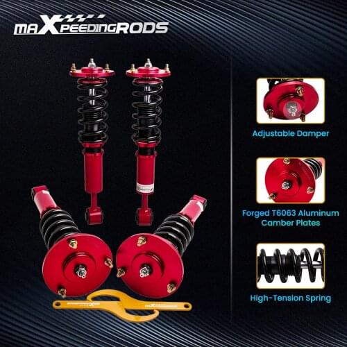 Air to Coil Spring Shock Struts Conversion kit For Lincoln Navigator 2003-2006 Coilovers Shocks Absorbers