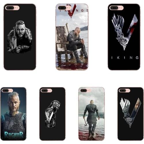 Ragnar Lothbrok Vikings For Xiaomi Mi3 Mi4 Mi4C Mi4i Mi5 Mi 5S 5X 6 6X A1 Max Mix 2 Note 3 4 Luxury Cell Phone Cases